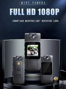 Mini kaamera, bodycam, spy camera, action camera 1080P HD (5 foto / 6)