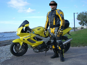 Кожаная мотоциклетная одежда кожаная куртка (s 48)