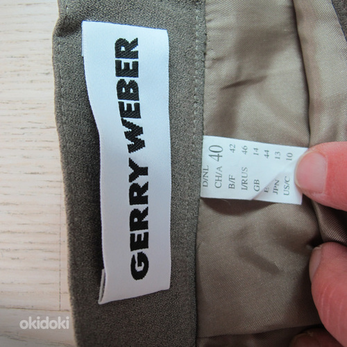 Мятная юбка макси Gerry Weber (40) (фото #3)
