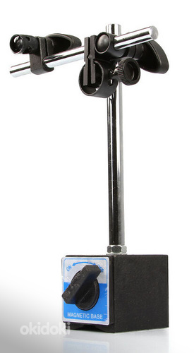 Циферблат индикатора 0-10 мм 0,01 мм с магнитной ножкой/штативом (фото #4)