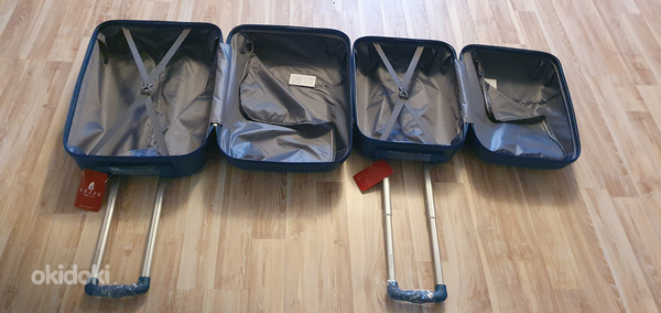 Жесткий чемодан 2 шт. АБС. (фото #6)