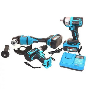 3IN1 universaalne juhtmeta tööriistakomplekt BOXER BX-187. (2 foto / 3)