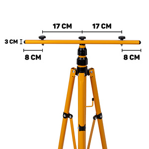 Valgustikomplekt: Kaks LED-prožektorit ja statiiv. (9 foto / 10)