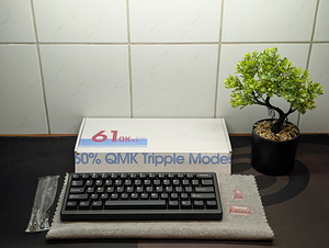 CIDOO QK61 V2 • Pearl White Switch • RGB • 7 дней исп (2 фото из 10)