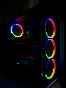 Mängu arvuti r5 3600/rx6600xt full set (3 foto / 6)