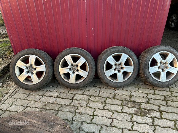 Оригинальные литые диски, Audi A4 на 16 (фото #1)