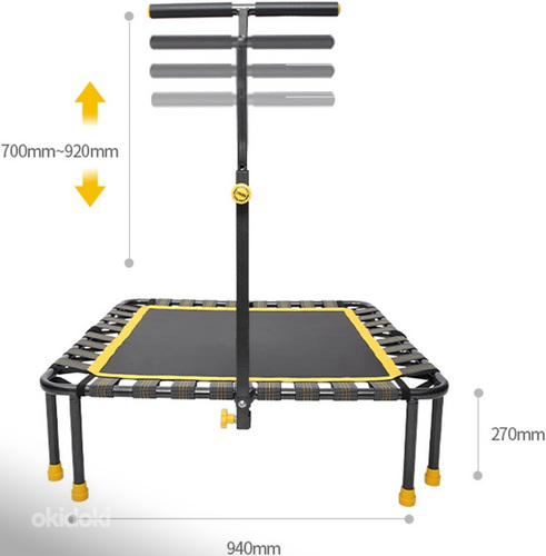 Foldable trampoline rebounder / Складной батут (фото #2)