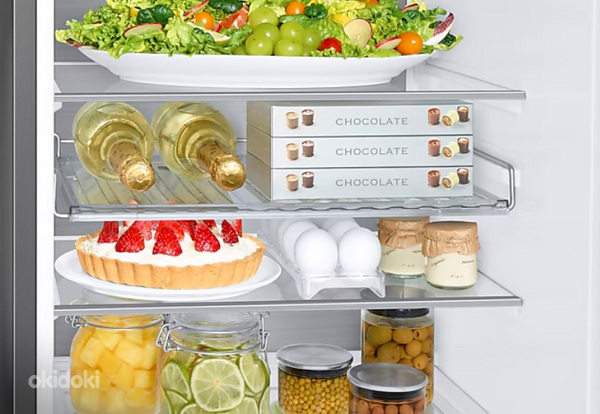 Индивидуальный холодильник с нижней морозильной камерой, SmartThings AI-energy (фото #5)