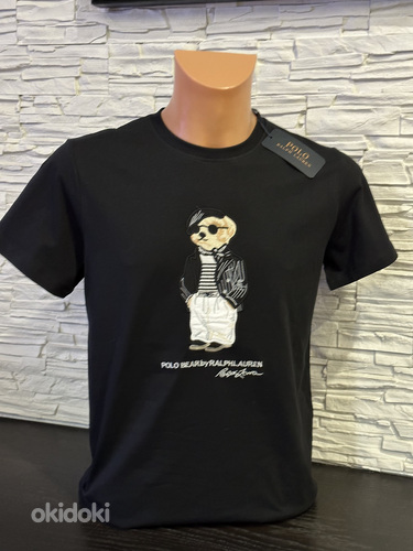 Мужские футболки-поло с медведем ralph lauren (фото #8)