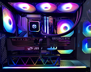 Uus Ryzen 9 9900X3D RTX 5090 X870 64GB (4 foto / 5)