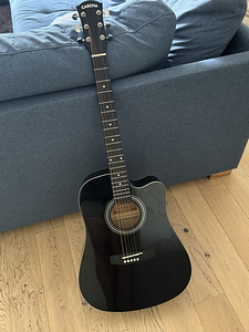 Guitar Cascha CGA100-BK