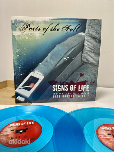 Poets of the Fall - Signs of life 2 пластинки синего цвета