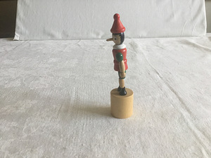 KOLLEKTSIOONI VANAAEGNE PUIDUST PINOCCHIO/BURATINO NUKK. (5 foto / 9)