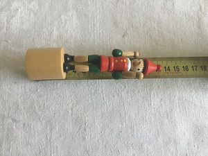 KOLLEKTSIOONI VANAAEGNE PUIDUST PINOCCHIO/BURATINO NUKK. (8 foto / 9)