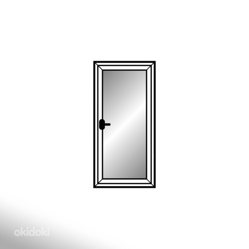 Окно ПВХ 820x2050