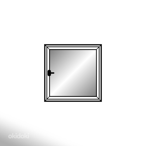 Окно ПВХ 1000x1000