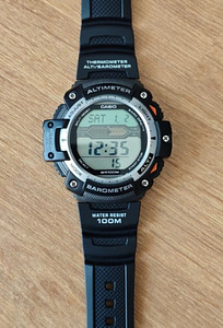 Часы Casio SGW-300H с Подсветкой, Высотомер и Барометр (2 фото из 5)