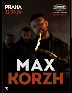 Max Korzh piletit 22.06 Praha