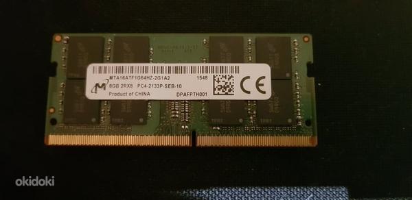 Микрон 8 ГБ Pc4-2133p Ddr4 Память для ноутбука RAM Mta16atf1g64hz-2 (фото #1)