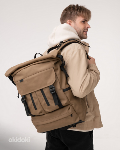 Seljakott Milinal "Wide 2", cordura pruun, turisti seljakott