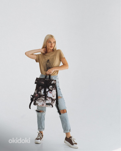 Seljakott Milinal "Roll mini", print floral