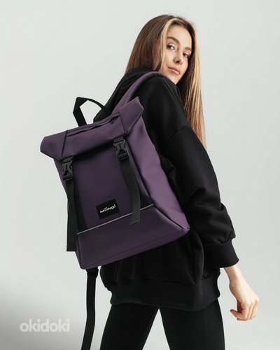 Seljakott Milinal "Shuttle roll mini" mattlilla