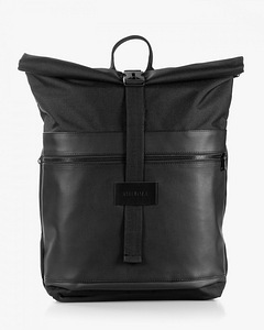 Seljakott Milinal "Rolltop", must (1 foto / 6)