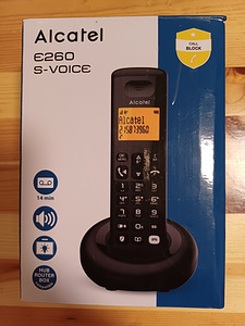 Alcatel E260 S-VOICE/ UUS/ Automaatvastaja/ Lauatelefon (8 foto / 9)