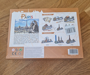 3D пазл CubicFun "Paris" (2 фото из 2)