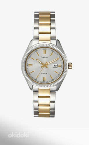 Casio Unisex Watch - Collection Time and Date 30 mm Gold and