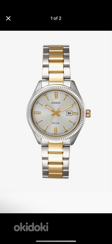 Casio Unisex Watch - Collection Time and Date 30 mm Gold and