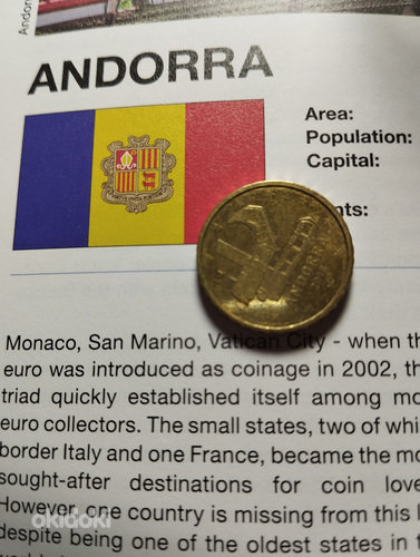 Андорра 10 евроцентов, 2018 (фото #3)