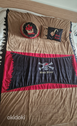 Voodikate Black Pirate