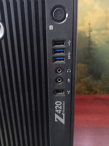 HP Z420 16GB/256GB, GTX-1050 WIN10 (2 foto / 6)