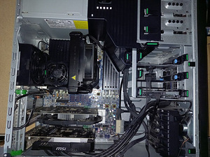 HP Z420 24GB , 256GB , GTX-1050 + GTX-1050Ti (4 foto / 7)