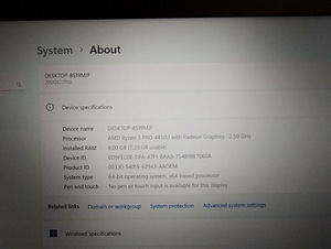 HEA HINNAGA THINKPAD X13 RYZEN PRO ID WIN-11 (3 foto / 3)
