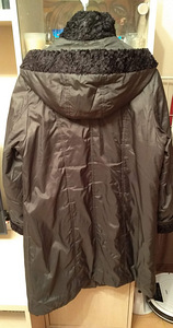Naiste talvemantel kapuutsiga, suurus XL-XXL (2 foto / 8)
