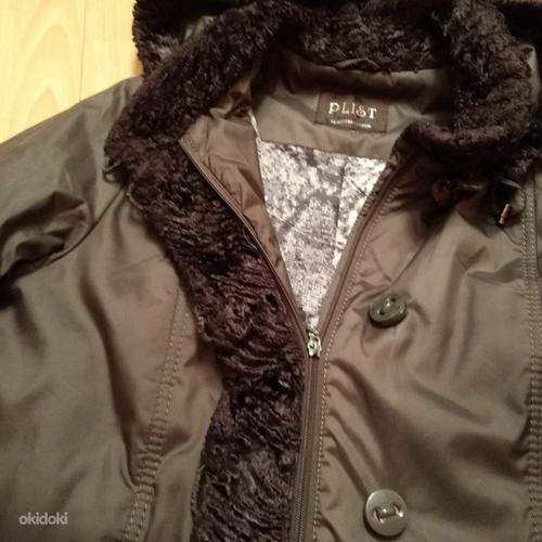 Женское зимнее пальто с капюшоном, размер XL-XXL (фото #3)