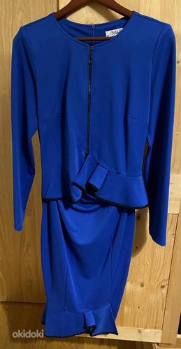 Как новое ярко-синее платье, размер 42 (фото #7)