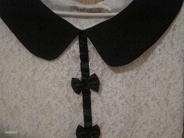 Новая белая кружевная блузка, размер 38-40 (фото #2)
