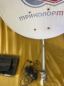 Sat tv antenn trikolor tv (1 foto / 4)
