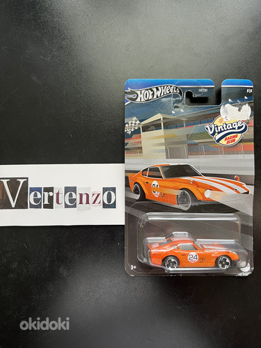 Hot Wheels Silver Series Custom Datsun 240z 2025 Винтажные гонки