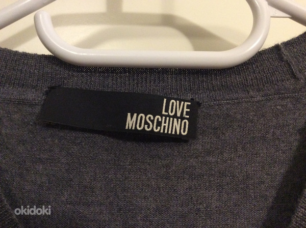Love Moschino свитер из 100% мериноса s.36 (фото #5)