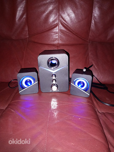Stereo Kõlarid 4 ees koos raadioga uus pakendis USB