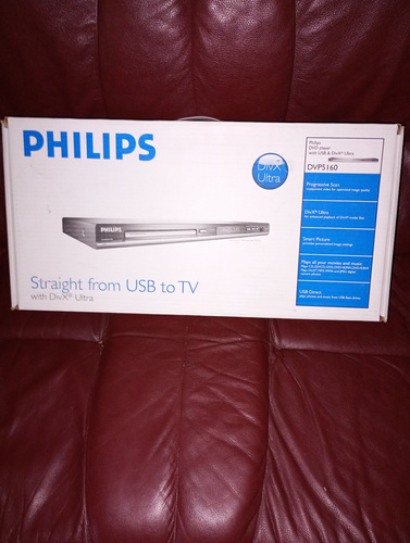 DVD Philips, новый, в упаковке, в комплекте. Пульт и т. д.