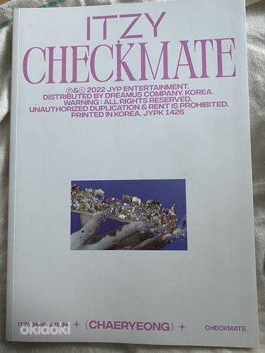 ITZY CHECKMATE (CHAERYEONG) without posters and cards