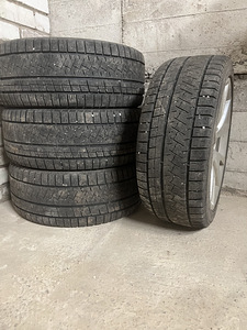 Оригинальные диски Audi 19” + шины MS 255/40/19 (2 фото из 7)