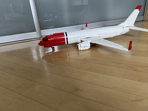Lego plane Norwegian airlines (2128 pcs). MOC (1 foto / 7)