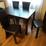 Кухонный стол + 5 стульев (фото #1)