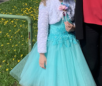 Красивое регулируемое платье для девочки 7-10 лет